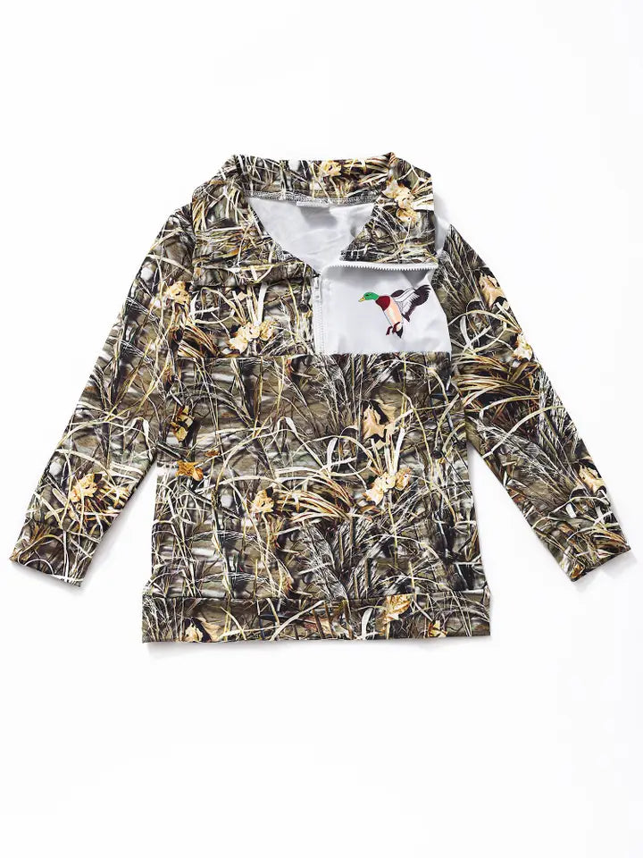 Toddler Boys Duck Hunting Pullover