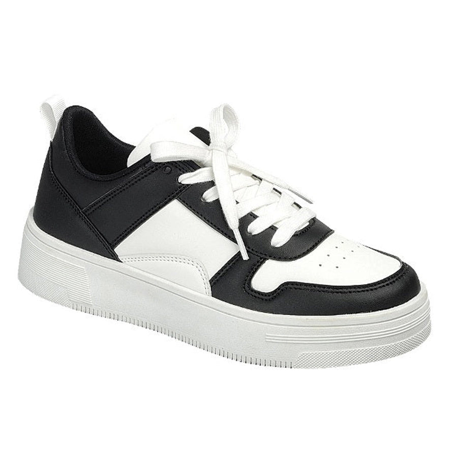 Rexx Black & White Dunk Low Sports Sneakers