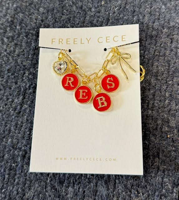 Game Day Trendy Custom Charm Necklaces