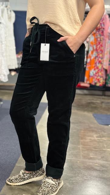 Judy Blue High Waist Emerald Corduroy Jogger