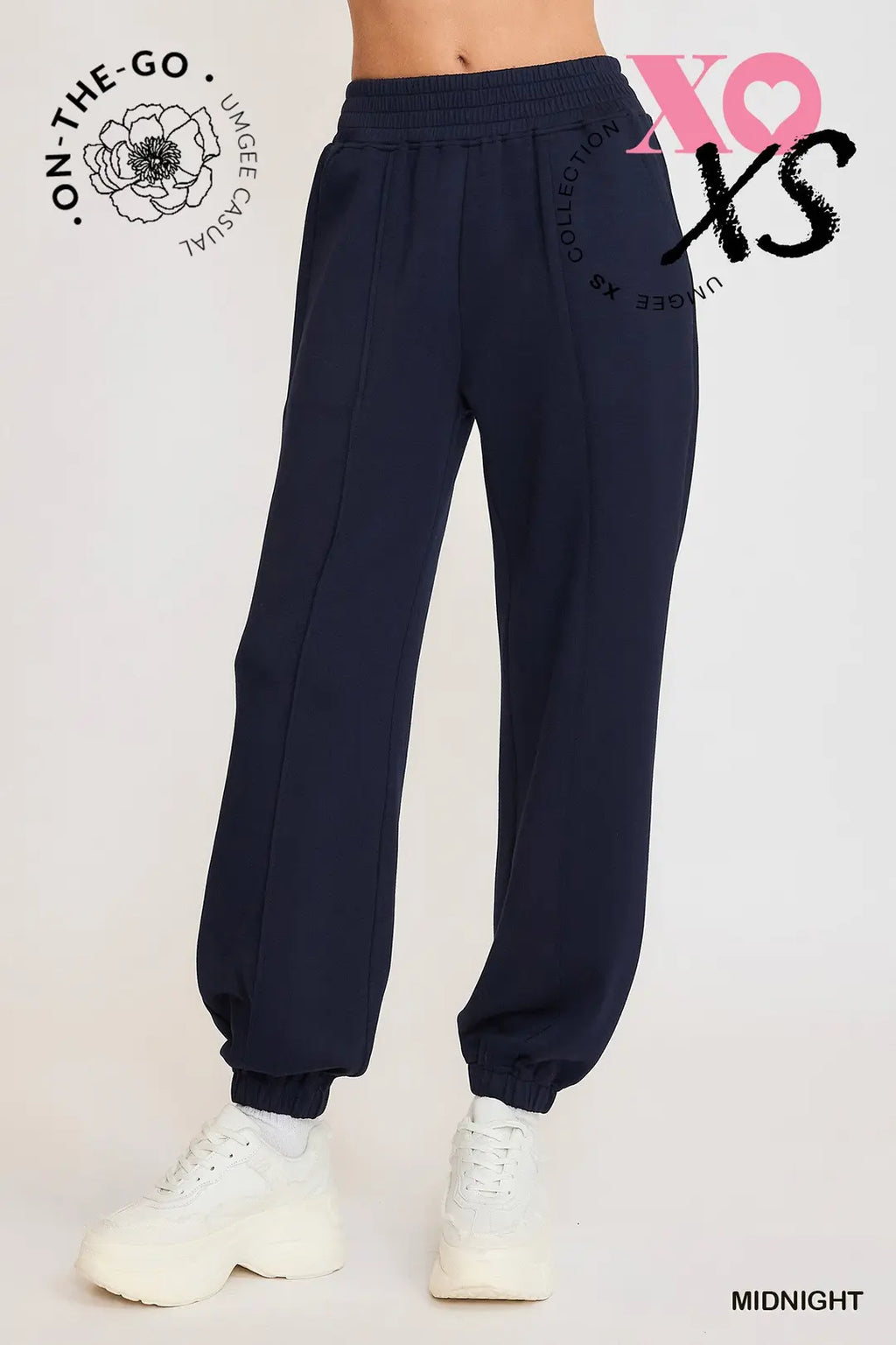 Umgee Midnight Luxeknit Joggers