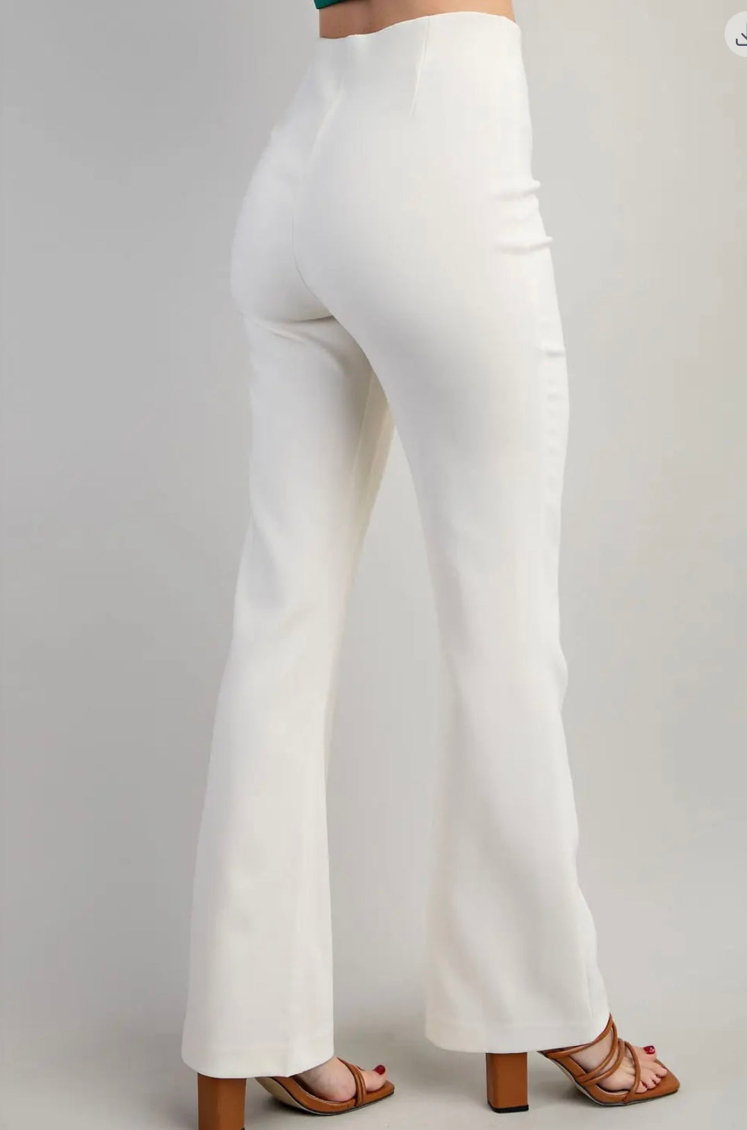 Glam Flare High-Waisted Pants
