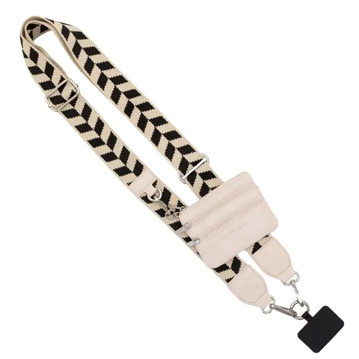 Clip & Go Strap W/Zippered Pouch