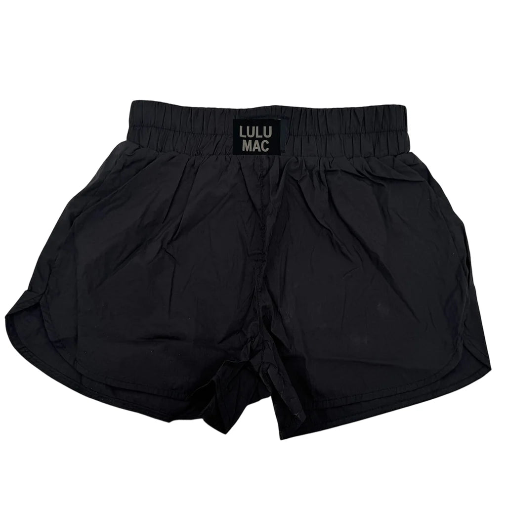 SHORT BLACK KIDS SOLID SHORT