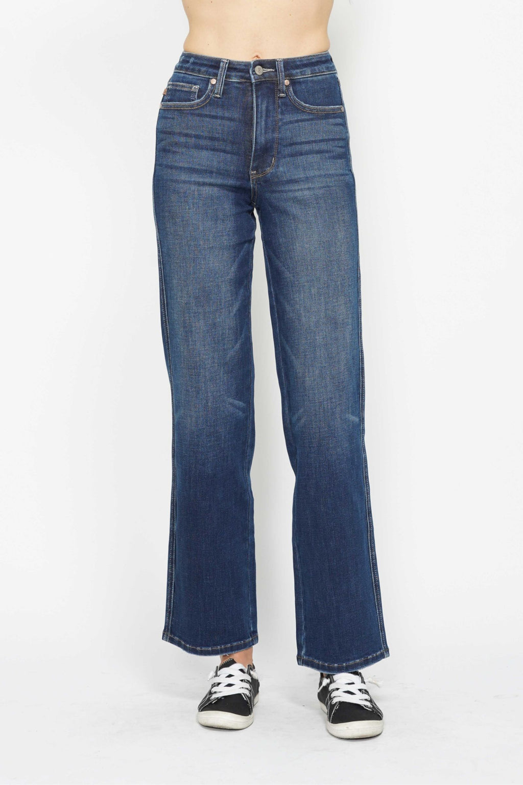 Judy Blue High Waist Straight Fit PL