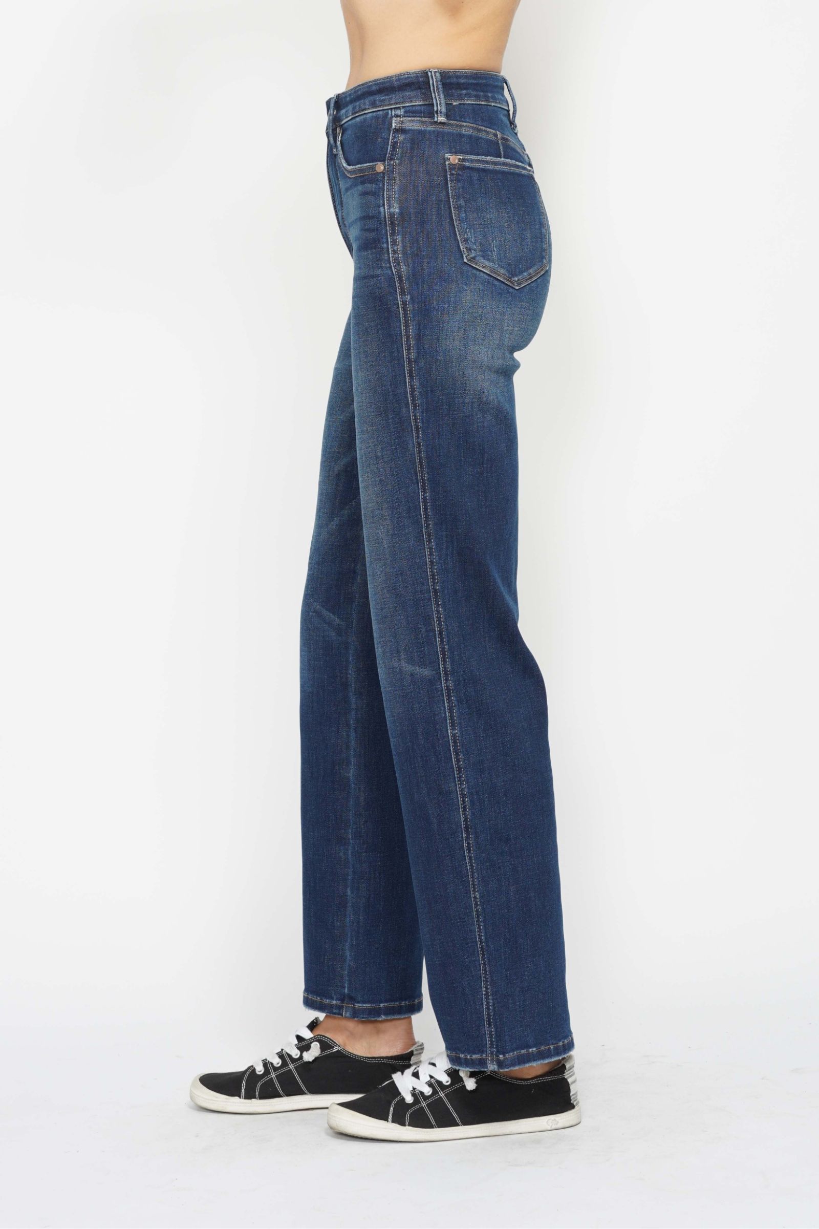 Judy Blue High Waist Straight Fit PL