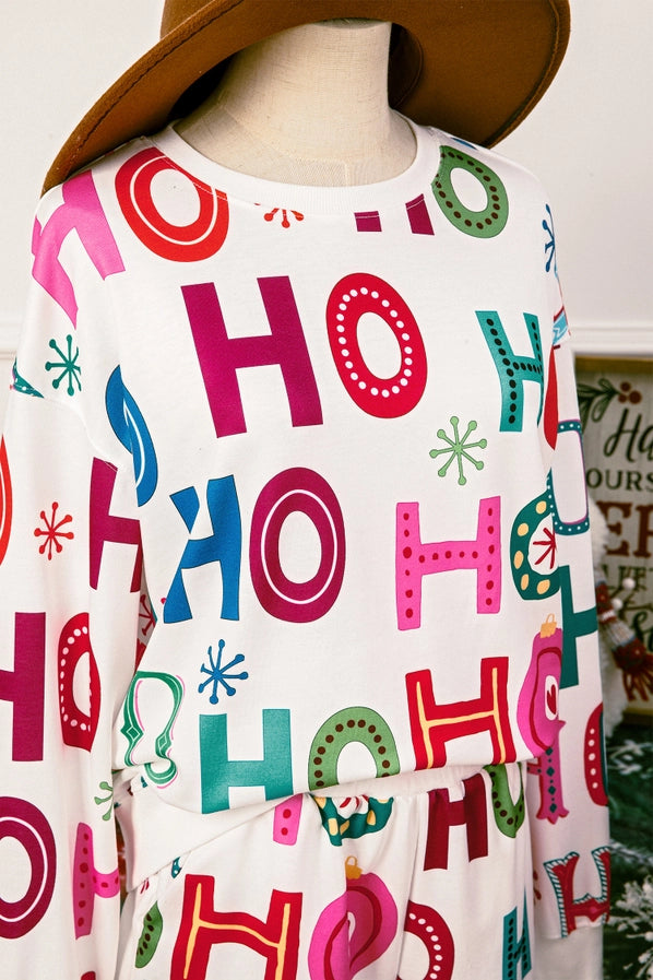 Ho Ho Ho Christmas 2pcs Lounge Short